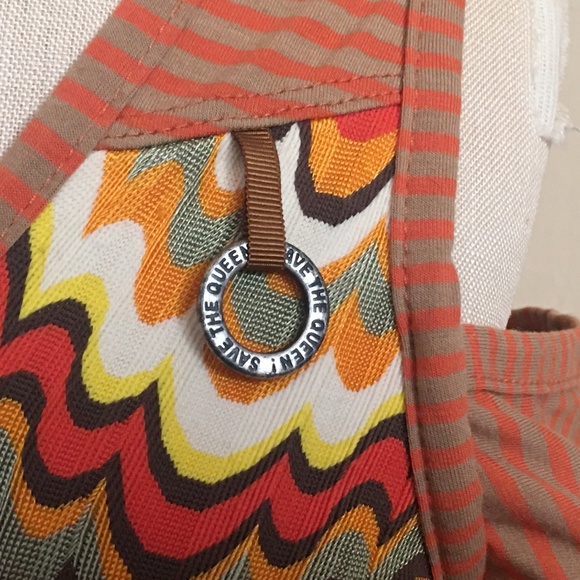 Save The Queen Plaid Ruffle Cold Shoulder Top xl - Picture 10 of 12